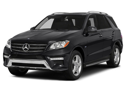 Ворсовые коврики на Mercedes ML (W166) 2011 - 2015 в Саратове