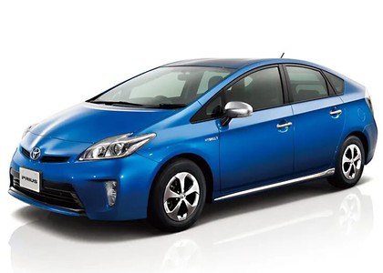 Ворсовые коврики на Toyota Prius (30) 2009 - 2016 в Саратове