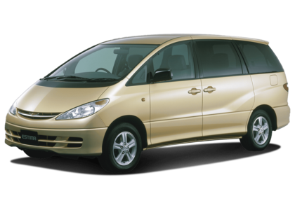 Ворсовые коврики на Toyota Estima II 2000 - 2005 в Саратове