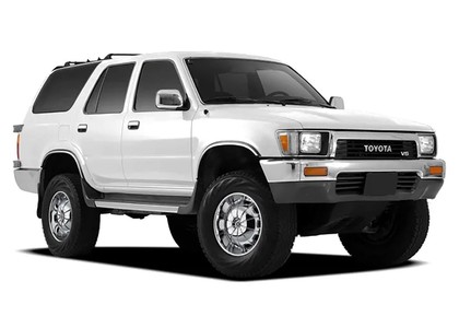 Ворсовые коврики на Toyota 4runner II 1989 - 1995 в Саратове