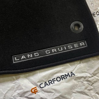 Ворсовые коврики на Toyota Land Cruiser 300 2021 - 2025 в Саратове