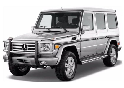 Ворсовые коврики на Mercedes G (W463) рестайлинг 2001 - 2018 в Саратове