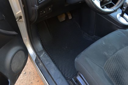 Ворсовые коврики на Nissan X-Trail II 2007 - 2015 в Саратове