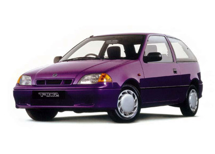 Ворсовые коврики на Suzuki Swift II Европа 1989 - 2004 в Саратове