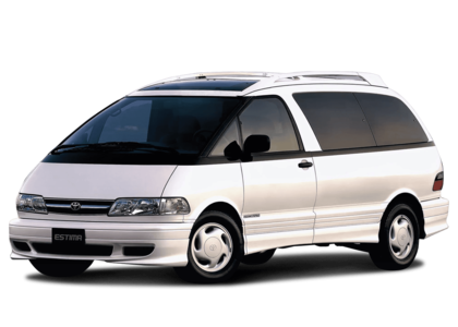 Ворсовые коврики на Toyota Estima I 1990 - 1999 в Саратове