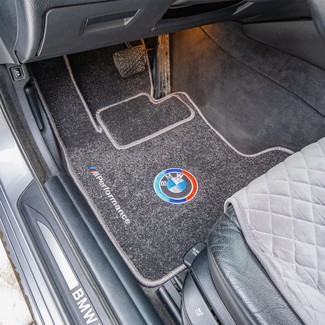 Ворсовые коврики на BMW 5 (F10/F11) 2010 - 2017 в Саратове
