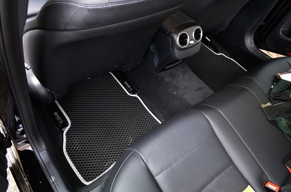 Ворсовые коврики на Mercedes C (W205) 2014 - 2023 в Саратове