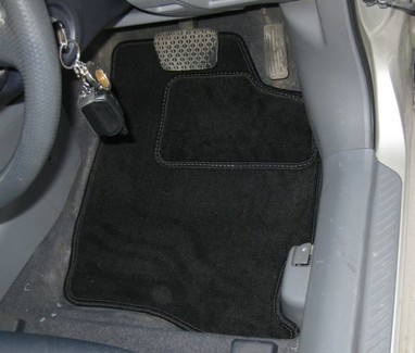 Ворсовые коврики на Mazda Demio II (DY) 2002 - 2007 в Саратове