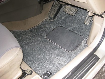 Ворсовые коврики на Nissan Bluebird Sylphy (G10) 2000 - 2006 в Саратове