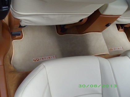 Ворсовые коврики на Infiniti FX I 2003 - 2008 в Саратове