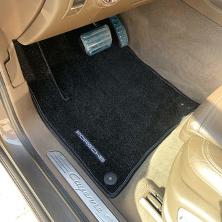 Ворсовые коврики на Porsche Cayenne II 2010 - 2018 в Саратове