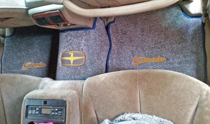 Ворсовые коврики на Nissan Gloria (Y34) 1999 - 2004 в Саратове