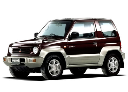 Ворсовые коврики на Mitsubishi Pajero Junior 1995 - 1998 в Саратове