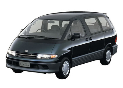 Ворсовые коврики на Toyota Estima Emina (Lucida) 1990 - 2000 в Саратове
