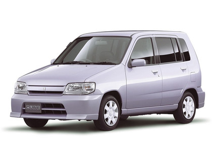 Ворсовые коврики на Nissan Cube I 1998 - 2002 в Саратове