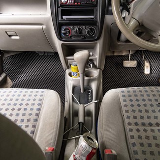 Ворсовые коврики на Mazda Demio I (DW) 1996 - 2002 в Саратове
