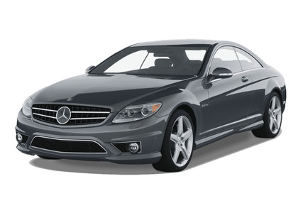 Ворсовые коврики на Mercedes CL (C216) 2006 - 2014 в Саратове