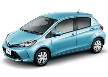 Ворсовые коврики на Toyota Vitz III 2010 - 2020 в Саратове