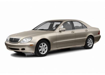 Ворсовые коврики на Mercedes S (W220) 1998 - 2005 в Саратове