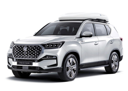 Ворсовые коврики на SsangYong Rexton IV 2017 - 2025 в Саратове