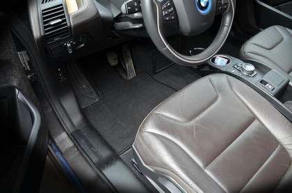 Ворсовые коврики на BMW i3 (I01) 2013 - 2022 в Саратове