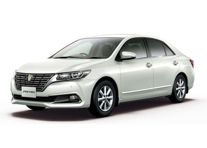 Ворсовые коврики на Toyota Premio II 2007 - 2021 в Саратове