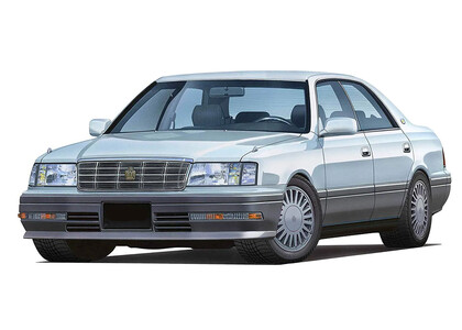 Ворсовые коврики на Toyota Crown (S150) 1995 - 2001 в Саратове