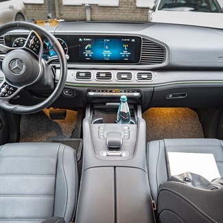 Ворсовые коврики на Mercedes GLE (W167) 2018 - 2025 в Саратове