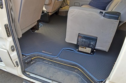 Ворсовые коврики на Mitsubishi Delica 4 1994 - 2007 в Саратове