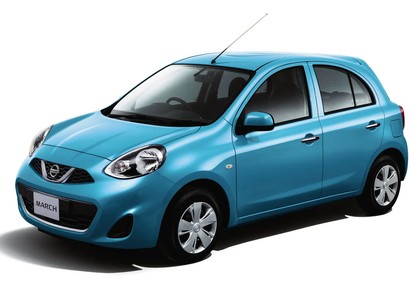 Ворсовые коврики на Nissan March (K13) 2010 - 2017 в Саратове