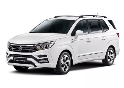 Ворсовые коврики на SsangYong Korando Turismo 2013 - 2025 в Саратове