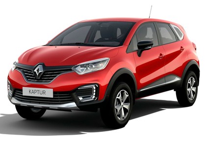 Ворсовые коврики на Renault Kaptur 2016 - 2022 в Саратове
