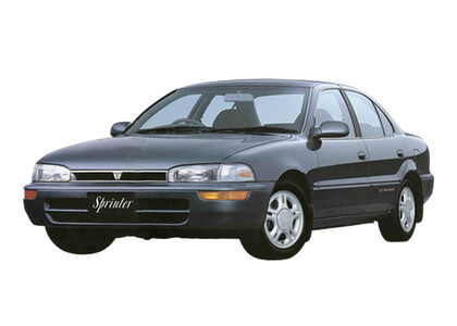 Ворсовые коврики на Toyota Sprinter (E10) 1991 - 2002 в Саратове