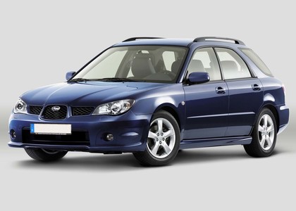 Ворсовые коврики на Subaru Impreza II 2000 - 2007 в Саратове