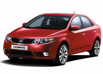 Ворсовые коврики на KIA Cerato II 2009 - 2013 в Саратове