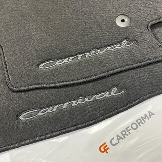 EVA коврики на KIA Carnival III 7 мест 2014 - 2021 в Саратове EVA коврики на KIA Carnival III 7 мест 2014 - 2021 в Саратове