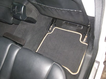 Ворсовые коврики на Mercedes E (W211) 2002 - 2009 в Саратове