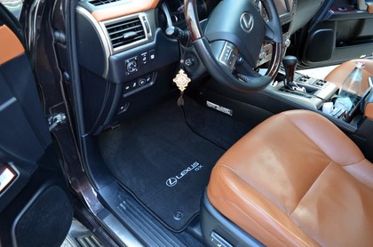 Ворсовые коврики на Lexus GX 460 2009 - 2023 в Саратове