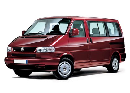 Ворсовые коврики на Volkswagen Caravelle (T4) 1990 - 2003 в Саратове