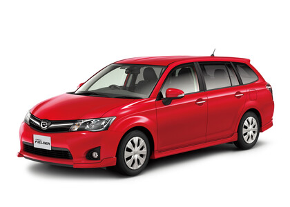 Ворсовые коврики на Toyota Corolla Fielder (E16) 2012 - 2017 в Саратове