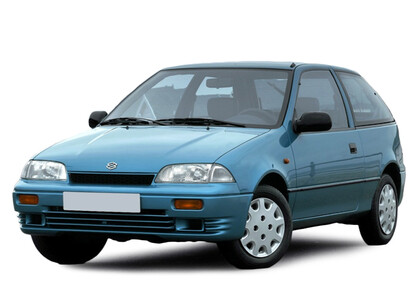 Ворсовые коврики на Suzuki Swift II Европа 1989 - 2004 в Саратове