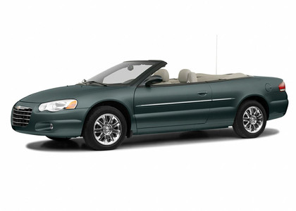 Ворсовые коврики на Chrysler Sebring II Cabrio 2000 - 2006 в Саратове