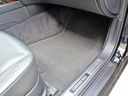 Ворсовые коврики на Hyundai Genesis I 2008 - 2014 в Саратове