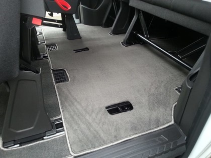 Ворсовые коврики на Ford Transit Custom 2012 - 2023 в Саратове
