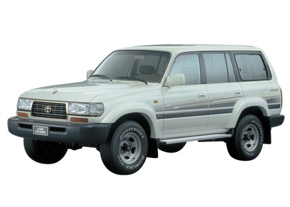 Ворсовые коврики на Toyota Land Cruiser 80 1990 - 1997 в Саратове