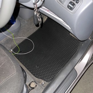 Ворсовые коврики на Toyota Vitz I 1998 - 2005 в Саратове