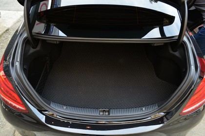 Ворсовые коврики на Mercedes C (W205) 2014 - 2023 в Саратове