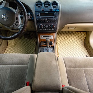 Ворсовые коврики на Nissan Altima (L32) 2006 - 2012 в Саратове