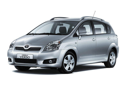 Ворсовые коврики на Toyota Corolla Verso 2004 - 2010 в Саратове
