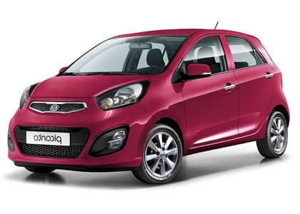 Ворсовые коврики на KIA Picanto II 2011 - 2017 в Саратове